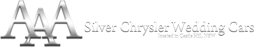 AAA Silver Chrysler Wedding Cars